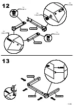 Preview for 15 page of Forte KLKV711 Assembling Instruction