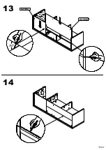 Preview for 13 page of Forte KLZH031 Assembling Instruction