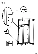 Preview for 22 page of Forte KSMS82 Assembling Instruction