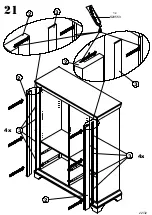 Preview for 22 page of Forte KSMV64 Assembling Instruction