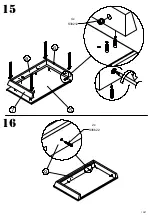 Preview for 13 page of Forte KSMV73 Assembling Instruction