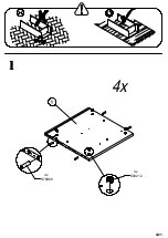 Preview for 4 page of Forte MADRANO MEGK02ST Assembling Instruction