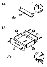 Preview for 16 page of Forte MADRANO MEGK02ST Assembling Instruction