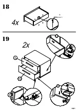 Preview for 18 page of Forte MADRANO MEGK02ST Assembling Instruction