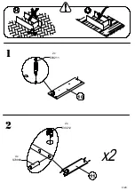 Preview for 4 page of Forte MADRANO MEGT031 Assembling Instruction