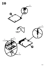 Preview for 9 page of Forte MADRANO MEGT031 Assembling Instruction