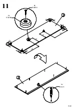 Preview for 10 page of Forte MADRANO MEGT031 Assembling Instruction