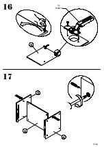 Preview for 13 page of Forte MADRANO MEGT031 Assembling Instruction