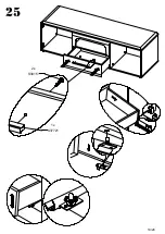 Preview for 19 page of Forte MADRANO MEGT031 Assembling Instruction