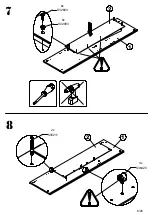 Preview for 8 page of Forte MADRANO MEGV521L Assembling Instruction