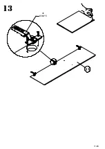 Preview for 11 page of Forte MADRANO MEGV521L Assembling Instruction