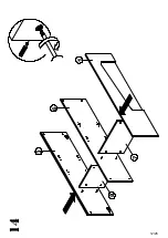 Preview for 12 page of Forte MADRANO MEGV521L Assembling Instruction