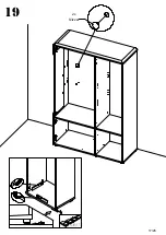 Preview for 17 page of Forte MADRANO MEGV521L Assembling Instruction