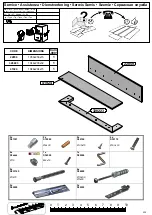 Preview for 2 page of Forte MARIDA MDNB04 Assembling Instruction