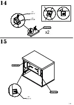 Preview for 15 page of Forte MARIDA MDNK013 Assembling Instruction