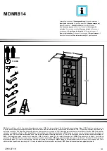 Preview for 1 page of Forte MARIDA MDNR814 Assembling Instruction