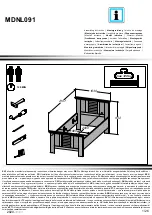 Preview for 1 page of Forte MDNL091 Assembling Instruction