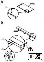 Preview for 11 page of Forte MDNL091 Assembling Instruction