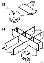 Preview for 11 page of Forte MDNR731 Assembling Instruction