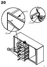 Preview for 22 page of Forte MDXK26 Assembling Instruction