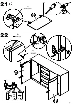 Preview for 23 page of Forte MDXK26 Assembling Instruction