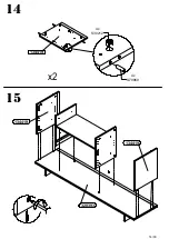 Preview for 14 page of Forte MKRT141 Assembling Instruction