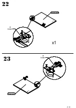 Preview for 21 page of Forte MKRT141 Assembling Instruction