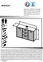 Preview for 1 page of Forte Mokkaro MOKK231 Assembling Instruction