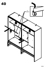 Preview for 45 page of Forte MOYS92311 Assembling Instruction