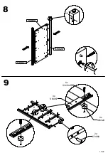 Preview for 11 page of Forte MQSK211 Assembling Instruction