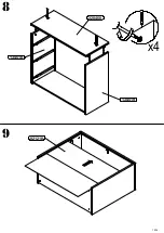 Preview for 10 page of Forte MRWK211 Assembling Instruction