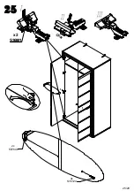 Preview for 25 page of Forte MRYS821 Assembling Instruction