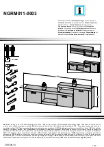 Forte NGRM011-0003 Assembly Instructions Manual preview