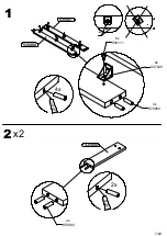 Preview for 7 page of Forte NTU221 Assembling Instructions