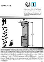 Preview for 1 page of Forte OIRV711B Assembling Instruction