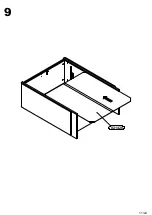 Preview for 11 page of Forte OSTD322 Assembling Instruction