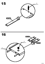 Preview for 17 page of Forte OSTD322 Assembling Instruction