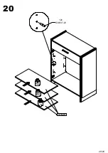 Preview for 20 page of Forte OSTD322 Assembling Instruction