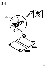 Preview for 21 page of Forte OSTD322 Assembling Instruction