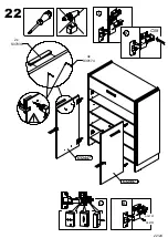 Preview for 22 page of Forte OSTD322 Assembling Instruction