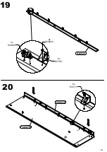 Preview for 17 page of Forte Pasadena PDVS721 Assembling Instruction