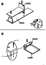 Preview for 11 page of Forte PDVT121R Assembling Instruction