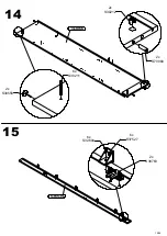 Preview for 15 page of Forte PDVV721 Assembling Instruction