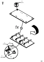 Preview for 8 page of Forte PEDINA PDNK231 Assembling Instruction