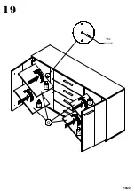 Preview for 19 page of Forte PEDINA PDNK231 Assembling Instruction