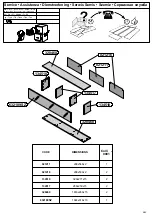 Preview for 4 page of Forte POOLE ENJH131 Assembling Instruction