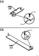 Preview for 14 page of Forte QRNK213 Assembling Instruction