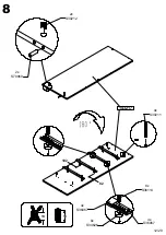 Preview for 12 page of Forte Quetore QTRK721 Assembling Instruction