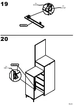 Preview for 19 page of Forte Quetore QTRK721 Assembling Instruction