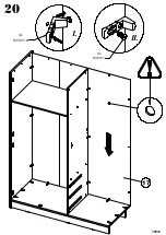 Preview for 19 page of Forte RAVEN RVXS836 Assembling Instruction